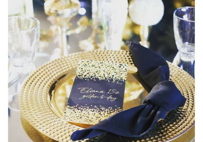 Rita Dekor ofron sherbime profesionale per Dekore ambientesh, organizime per Ditelindje, Pagezime, Ceremoni, Inagurime etj.