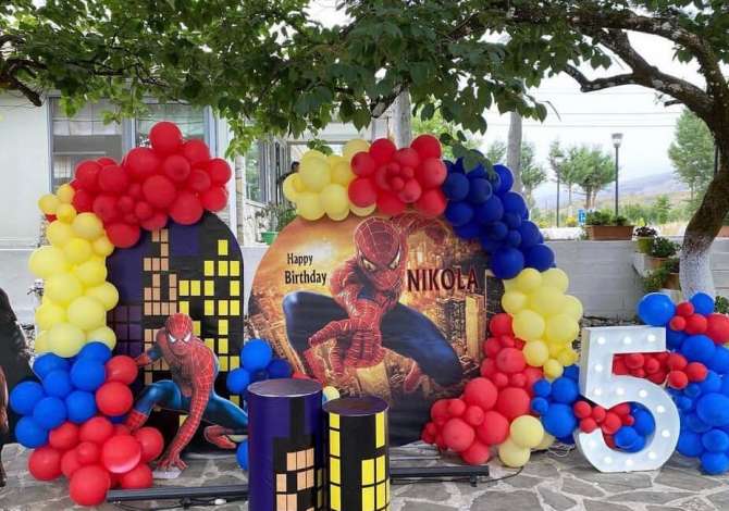 Unique Events Ledio organizon Ditelindje, Festa, Dasma dhe Baby Shower me Dekore te personalizuar, Fotograf, Muzik, Animator dhe Embelsira