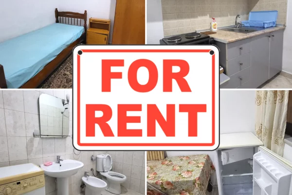 Shtepi me qera Garsoniere ne Tirane - 23,000 Leke