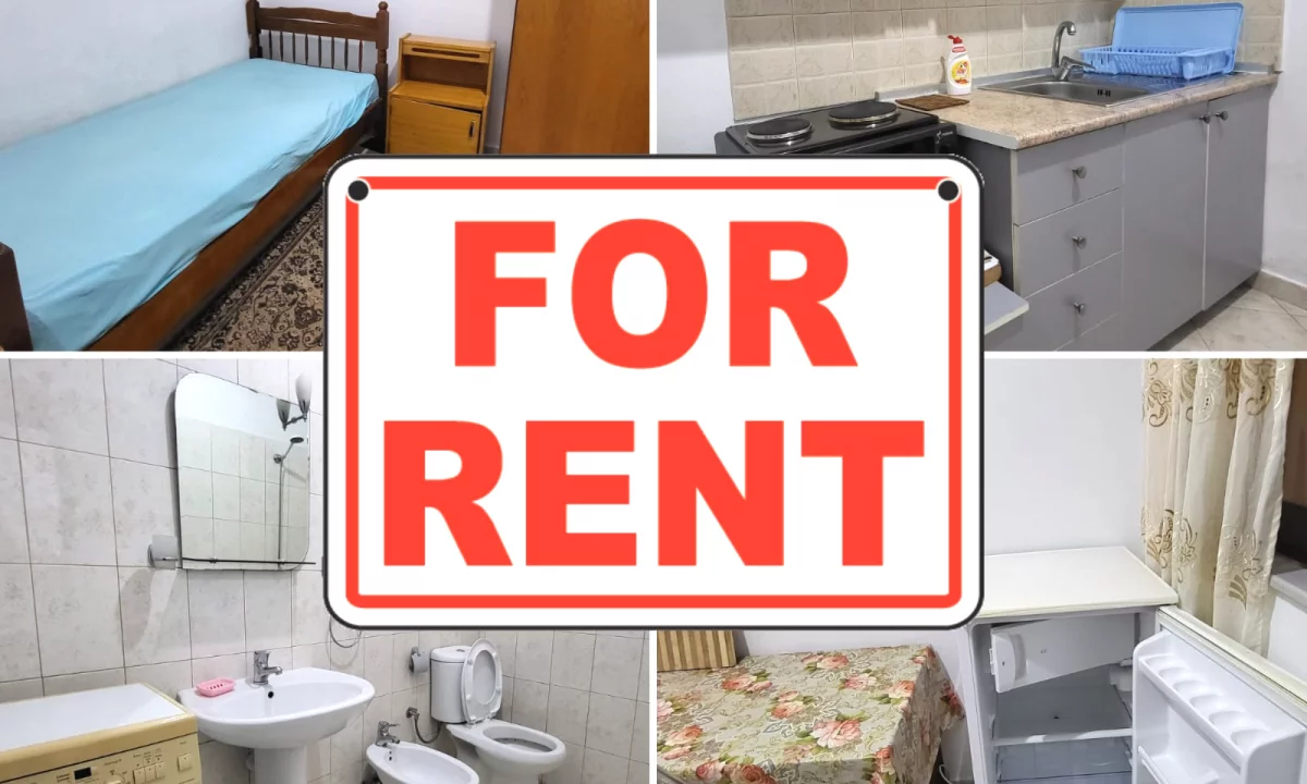 Shtepi me qera Shtepi Private ne Tirane, Garsoniere, Mobilimi E mobiluar, Pagesa 23,000  Leke.