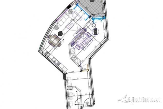 Shitet, Apartament 1+1, Rezidenca Kodra Diellit 2 ,