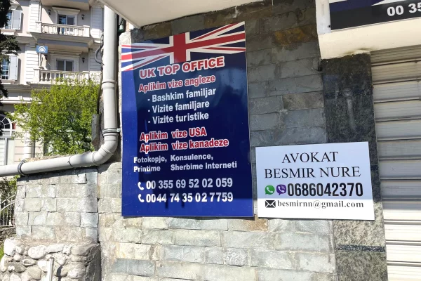 Legal Services in Tirana - 600 Euro
