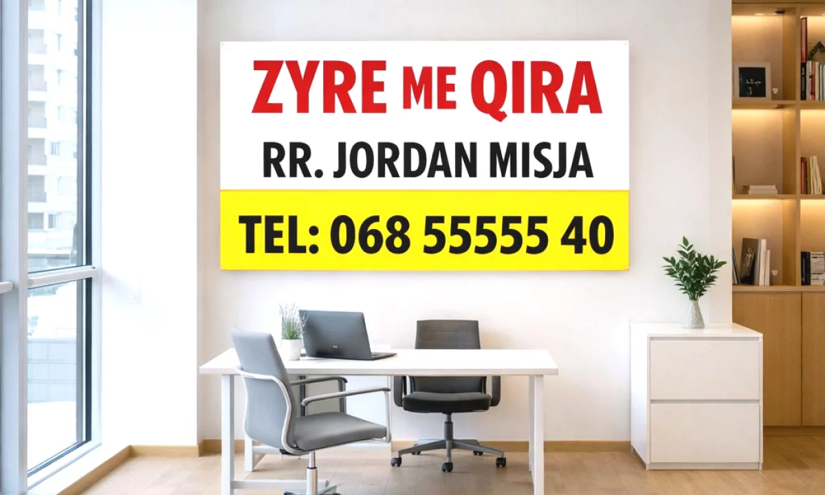 Ambjent biznesi me qera tek Rr Jordan Misja