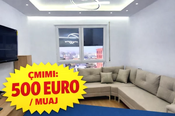 Apartament 3+1+2 me qera ne Paskuqan, 500 Euro