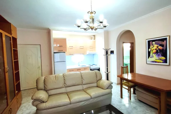 Shtepi me qera Apartament ne Tirane, 1+1, Mobilimi E mobiluar, Pagesa 55,000  Leke.