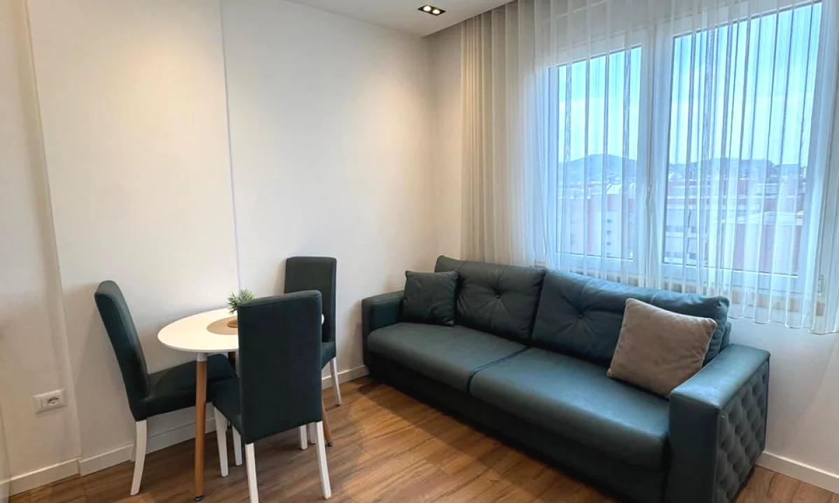 Shtepi me qera Apartament ne Tirane, 1+1, Mobilimi E mobiluar, Pagesa 500  Euro.