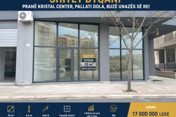 Ambient biznesi ne shitje 1+1 ne Tirane - 17,000,000 Leke