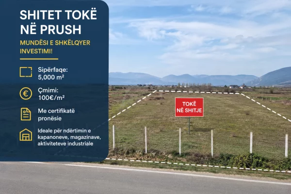 Land for Sale in Tirana - 500,000 Euro