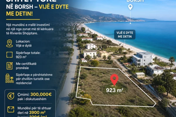 Land for Sale in Himara - 300,000 Euro