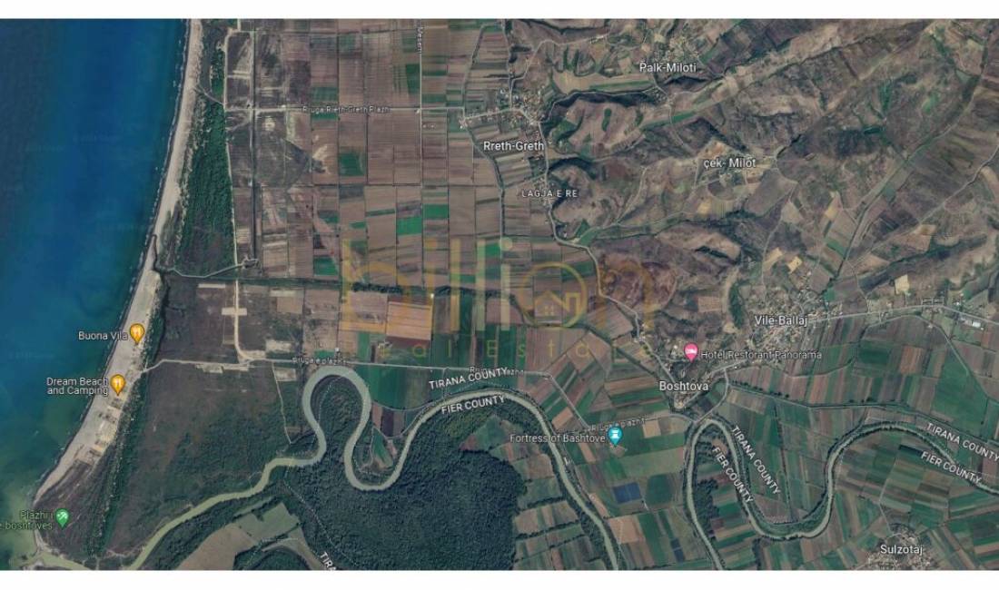 OKAZION,SHITET TOKE NE VILE-BASHTOVE, 474 589 Euro,  ID: Billion3582