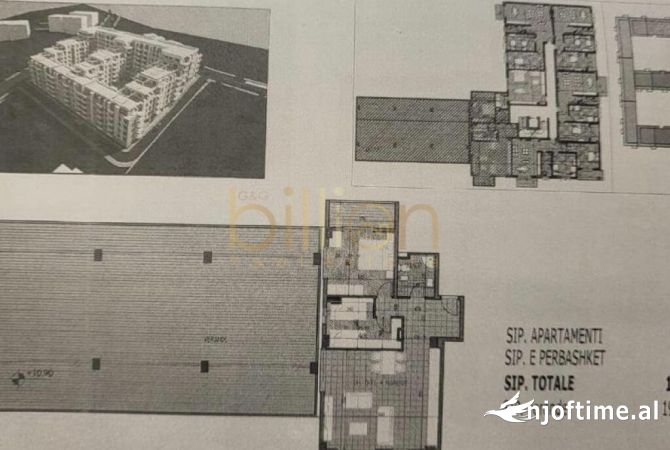 SHITET APARTAMENT 2+1+2 BLK+VERANDE, NE ZONEN E FRESKUT! ID: Billion3889