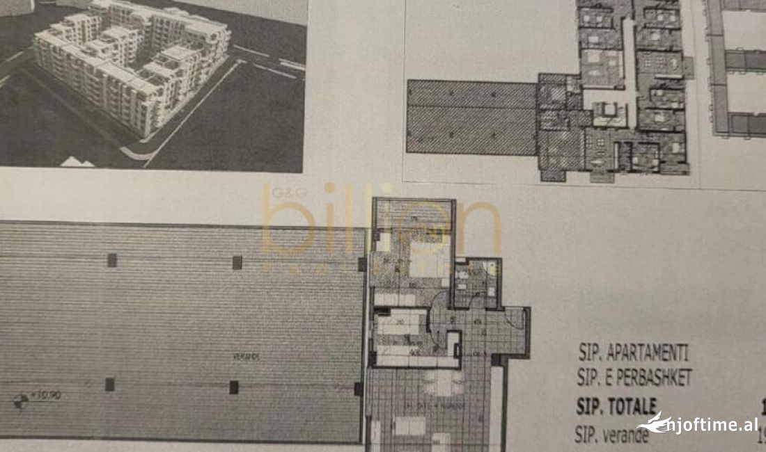 Shtepi ne shitje Apartament ne Tirane, 2+1, Mobilimi Bosh, pa mobiluar, Pagesa 172,000  Euro.