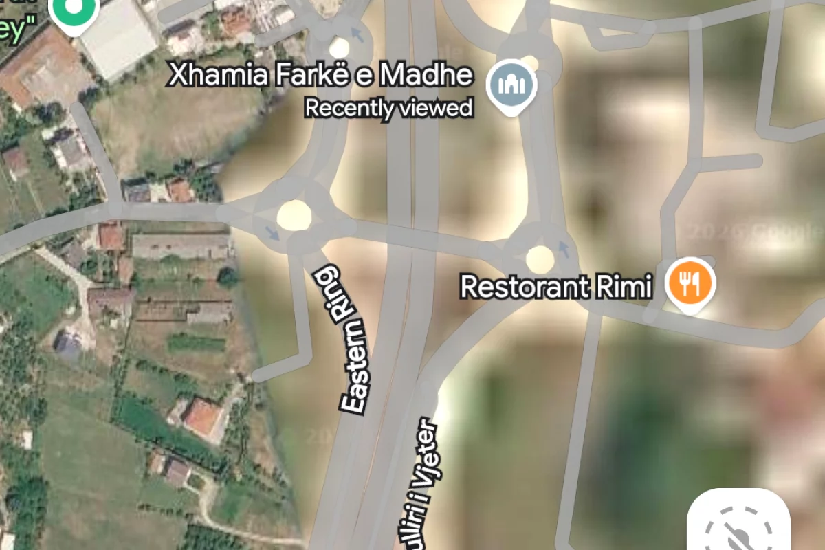 Jepet 6000m2 toke per ndertim buze unazes ne Farke Tirane 