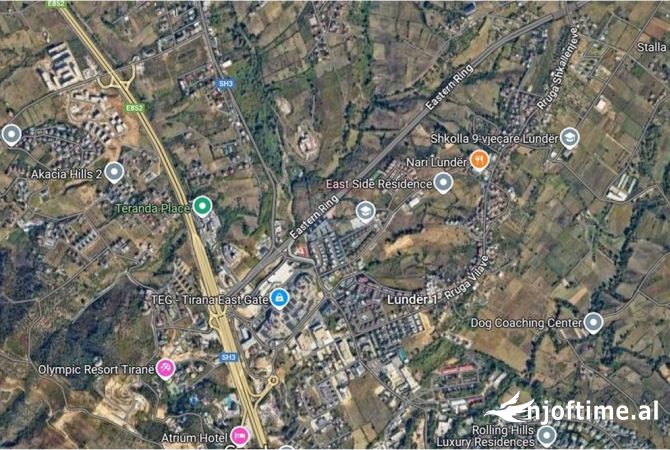 Toke 10000 m2 per shitje prane Teg !