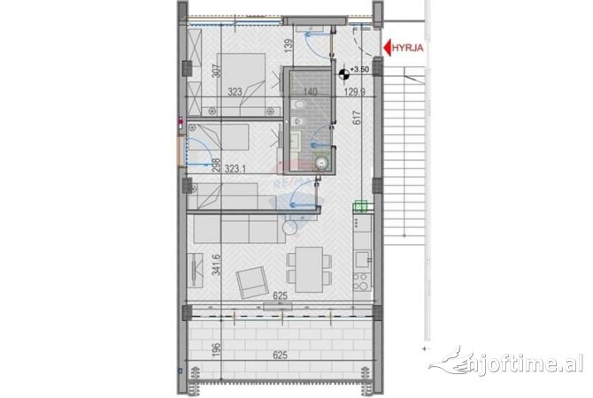 Villa di lusso in vendita a Himara 2+1, Vuoto