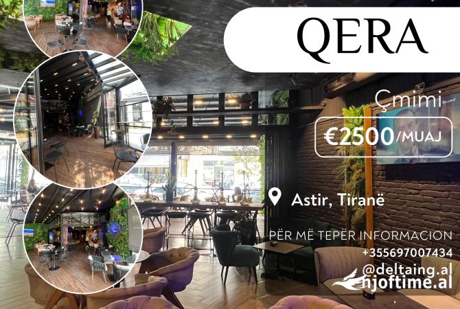 Business Property for Rent 2+1 in Tirana - 2,500 Euro