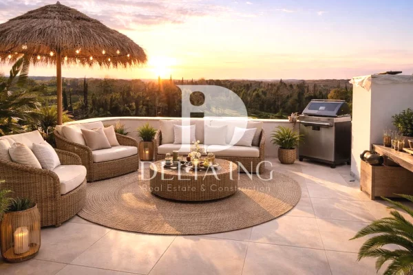 SHITET APARTAMENT 1+1 ME VERANDË – TURQUOISE MARINA