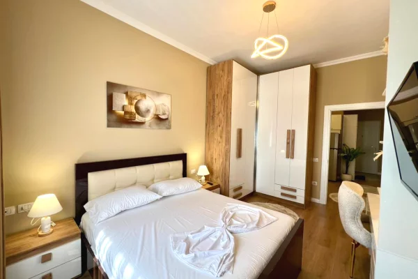 Shtepi me qera Apartament ne Tirane, 1+1, Mobilimi E mobiluar, Pagesa 700  Euro.