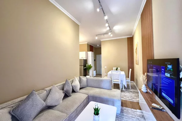 Shtepi me qera Apartament ne Tirane, 1+1, Mobilimi E mobiluar, Pagesa 700  Euro.