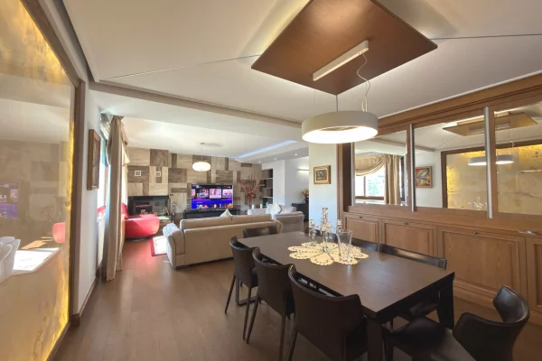 Penthouse (panoramic top floor) for rent in Tirana 2+1, Furnished