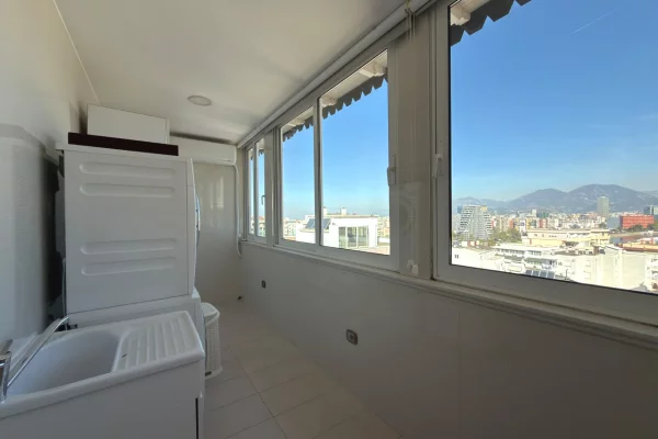 Penthouse (panoramic top floor) for rent in Tirana 2+1, Furnished