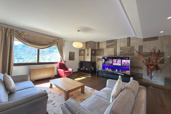Penthouse (panoramic top floor) for rent in Tirana 2+1, Furnished