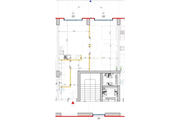 Shtepi ne shitje Apartament ne Durres, 2+1, Mobilimi Bosh, pa mobiluar, Pagesa 200,000  Euro.