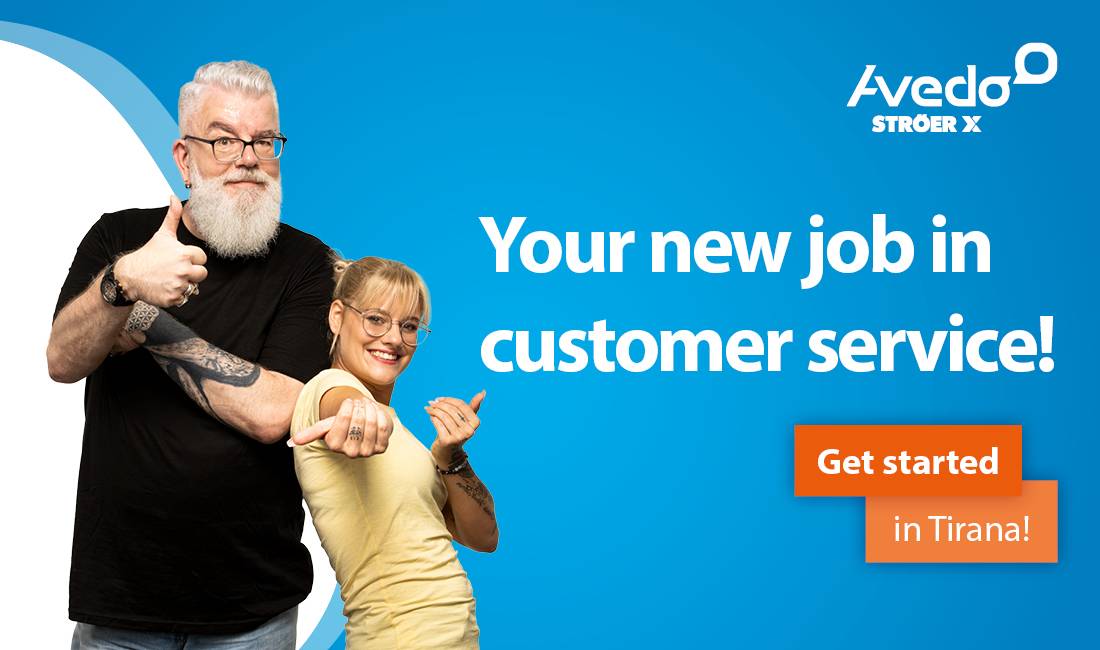 Job Offers in Tirana, Profession Customer Service English and Italian , With experience, Payment By Agreement.