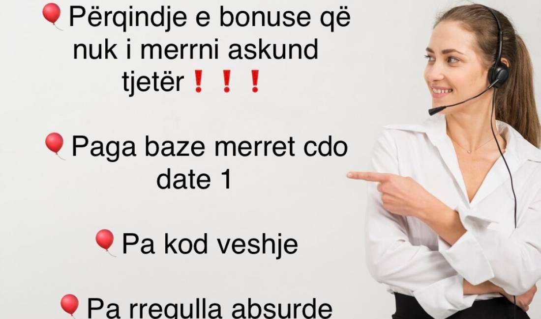 Job Offers in Tirana, Profession Agjent te gjuhes Gjermane, Italiane, Spanjolle , Beginner/Little experience, Payment 1,000  Euro.