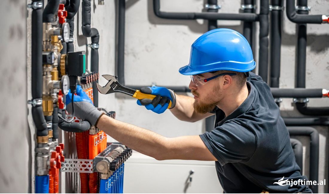 Sherbime Hidraulike si instalime,riparime defektesh dhe korrigjime te rrjedhjeve ne mur