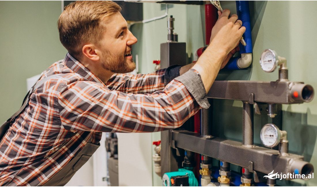 Sherbime Hidraulike per sistemin e ngrohjes, kaldaje, riparime dhe instalime