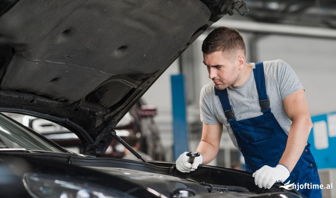 Auto Servis Fredi ofron sherbime si riparime motorri , riparime gomash dhe kontrolle te tjera per makinen tuaj 