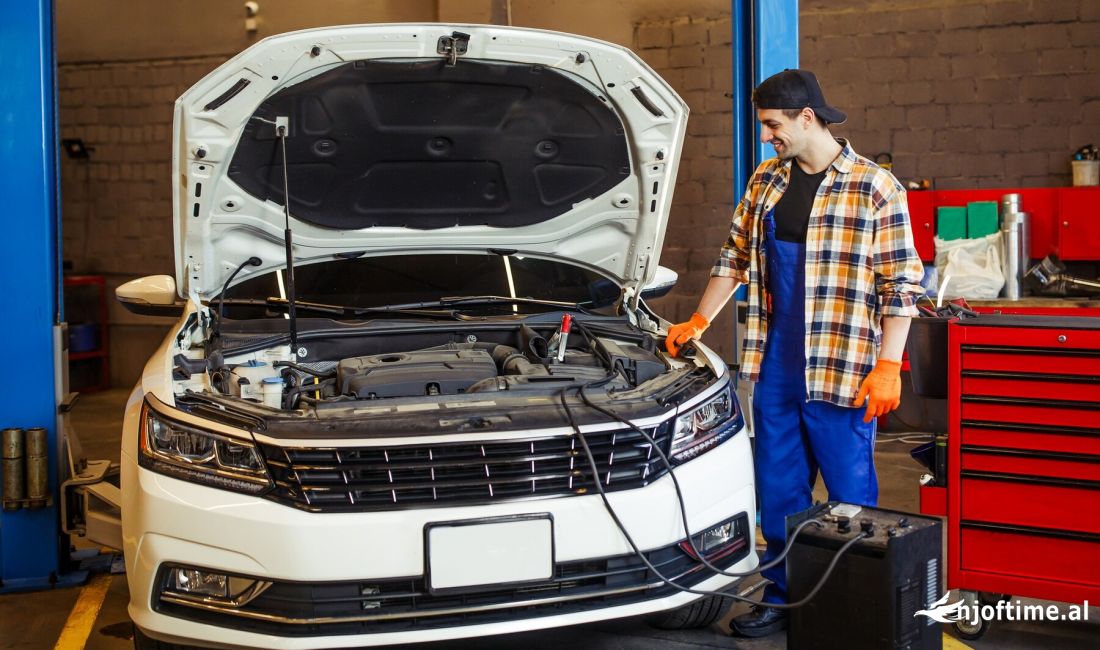 Auto Servis Kullolli: Kontroll dhe nderrim baterish, Nderrim vajrash, filtra dhe sisteme frenimi