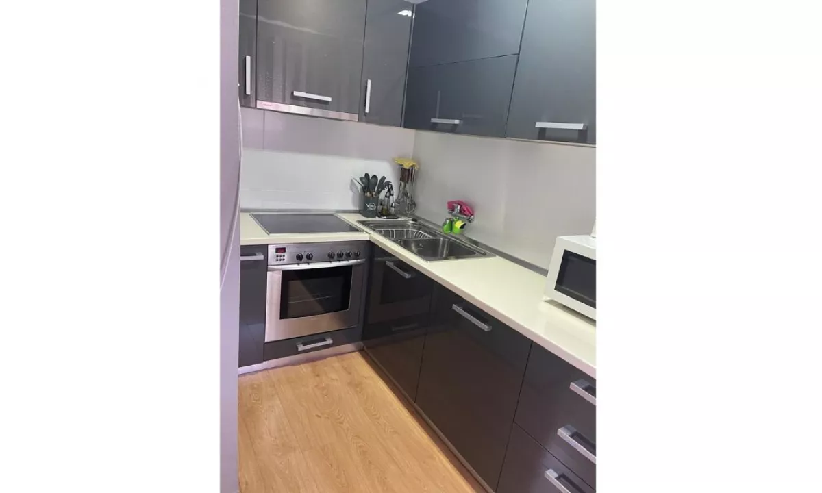 Shtepi ne shitje Apartament ne Tirane, 1+1, Mobilimi E mobiluar, Pagesa 155,000  Euro.