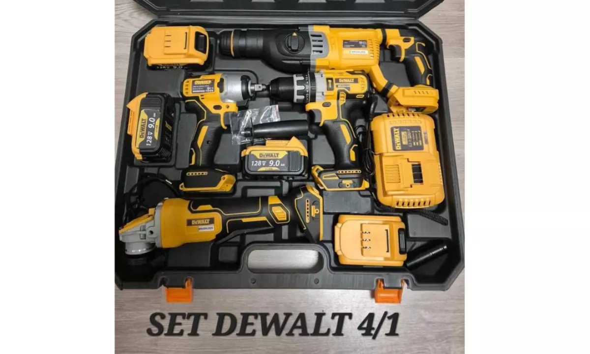 SET DEWALT 128V – 9.0Ah 🔧