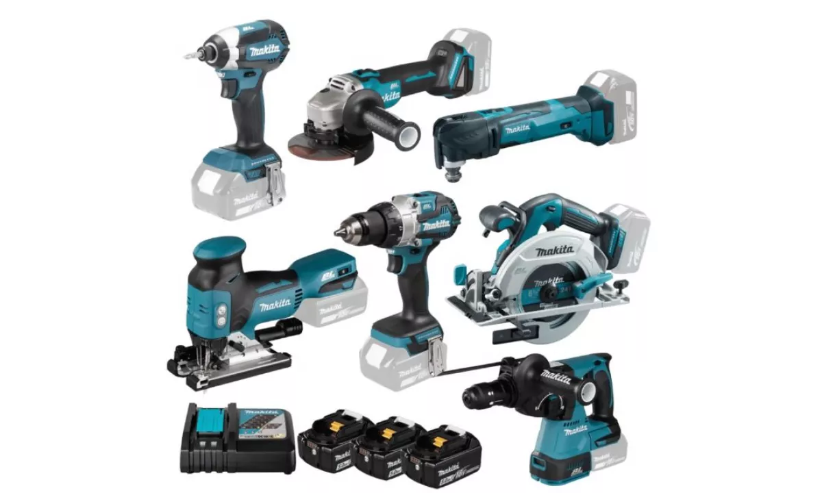  KOMPLETI MAKITA DLX7030T3J (BRUSHLESS) 🔧