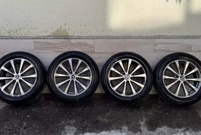 SHITEN 4 DISQE ME GOMA (4 STINËT) 225/55/17 🚗