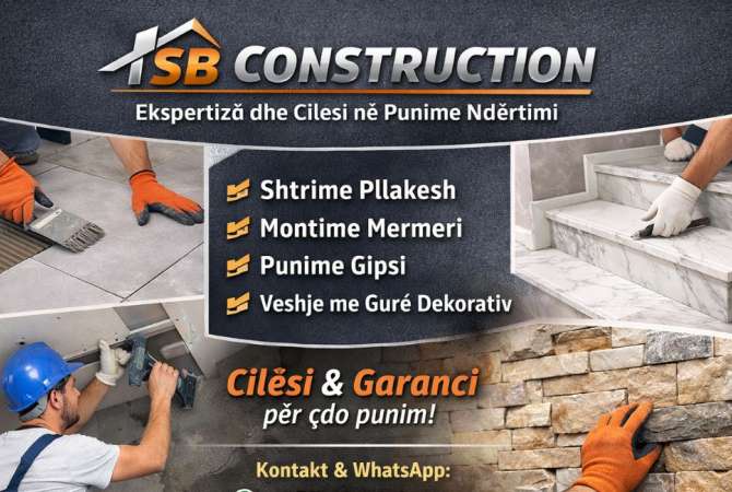 Construction and Restructurings in Shkodra - 123 Euro