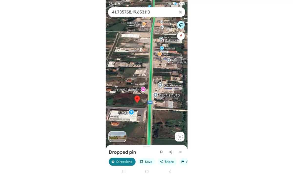 Shitet Prone 3500 m2 Me certifikate pronesie