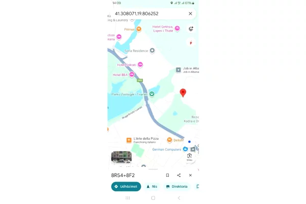 Shtepi me qera Apartament ne Tirane, 1+1, Mobilimi E mobiluar, Pagesa 500  Euro.