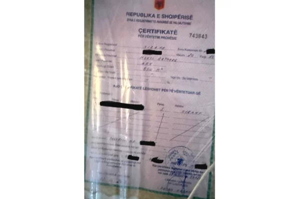 Land for Sale in Tirana - 300,000 Euro