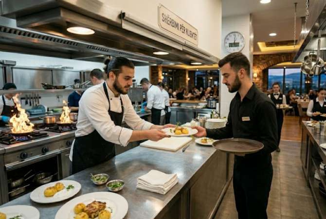 Njoftime Pune per Kuzhinier/e per mengjes 🍟 Punëtor fast food 👨‍🍳 Ndihmës fast food 🍽️ Kamarier/e 🧼 Sanitare ne Sarande