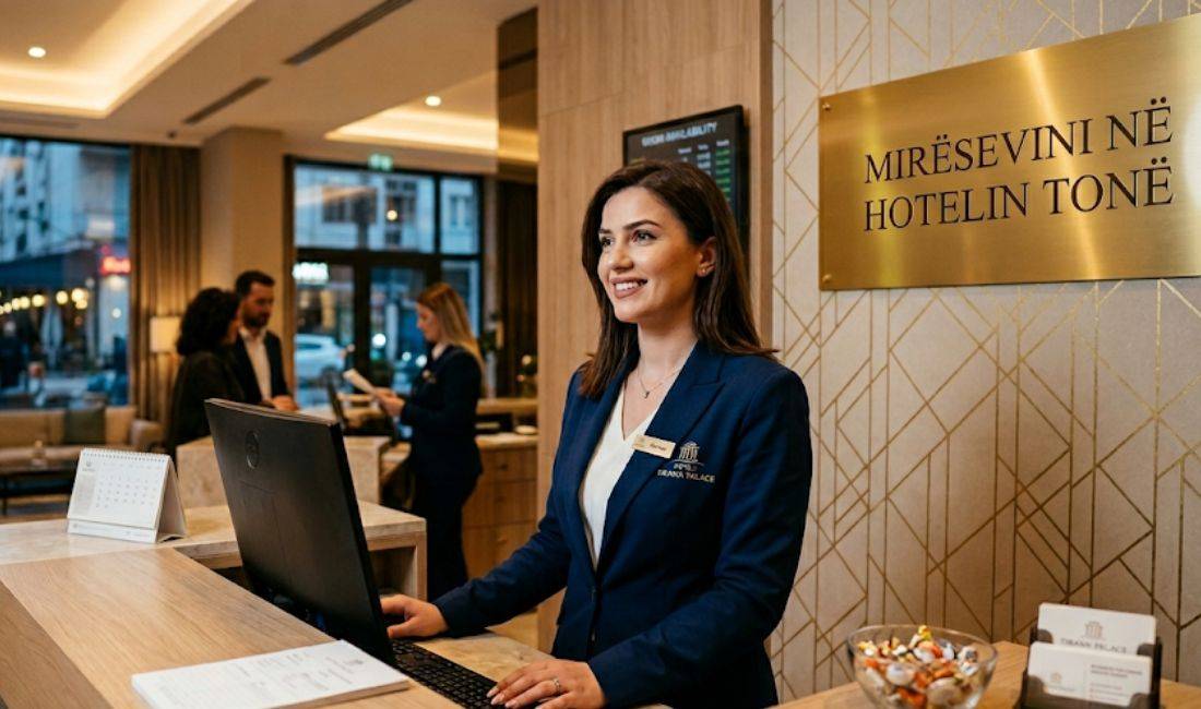 Njoftime Pune ne Himare, Profesioni Recepsioniste , Fillestar/Pak eksperience, Pagesa 900  Euro.