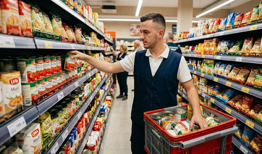 Njoftime Pune ne Sarande, Profesioni Sistemues ne market , Pa Eksperience, Pagesa 700  Euro.