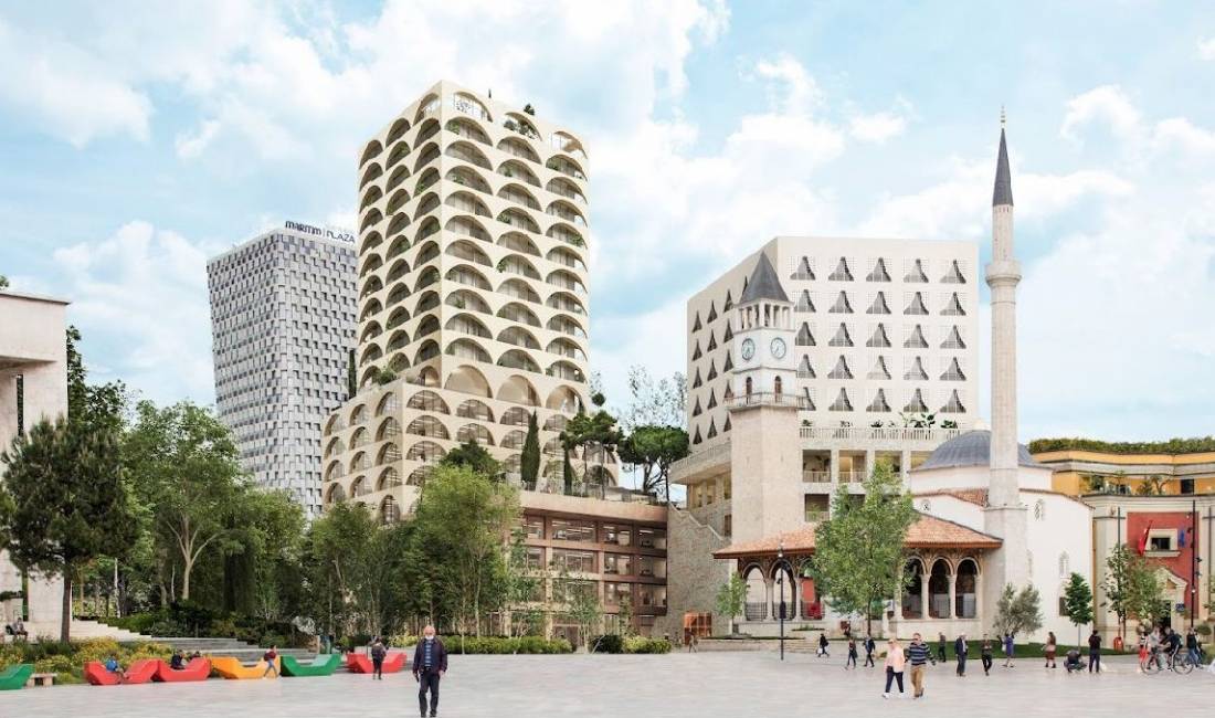 Shitet ambjent biznesi tek Book Building, Sheshi Skenderbej