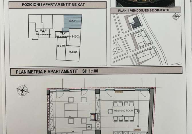 Business Property in Sale 3+1 in Tirana - 198,375 Euro