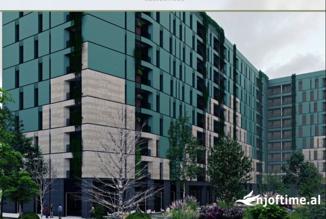 Shitet apartament 2+1+2 tek Ish Parku, River Side Residence/ 199,215 Euro