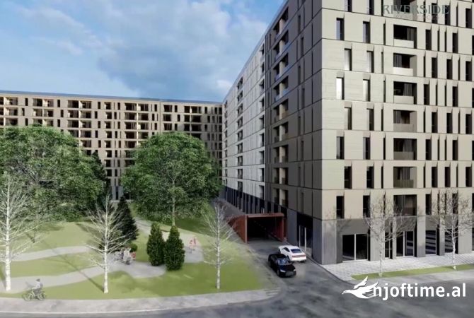 Shitet apartament 2+1+2 tek Ish Parku, River Side Residence/ 182,802 euro