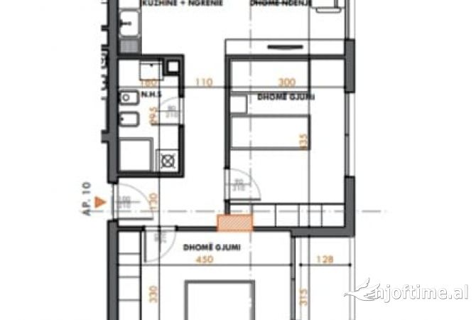 Shitet apartament 2+1 tek Ish Fusha e Aviacionit/ 109,130 Euro