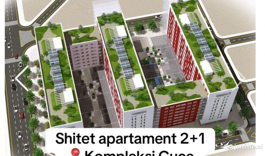 Shtepi ne shitje Apartament ne Tirane, 2+1, Mobilimi Bosh, pa mobiluar, Pagesa 235,515  Euro.